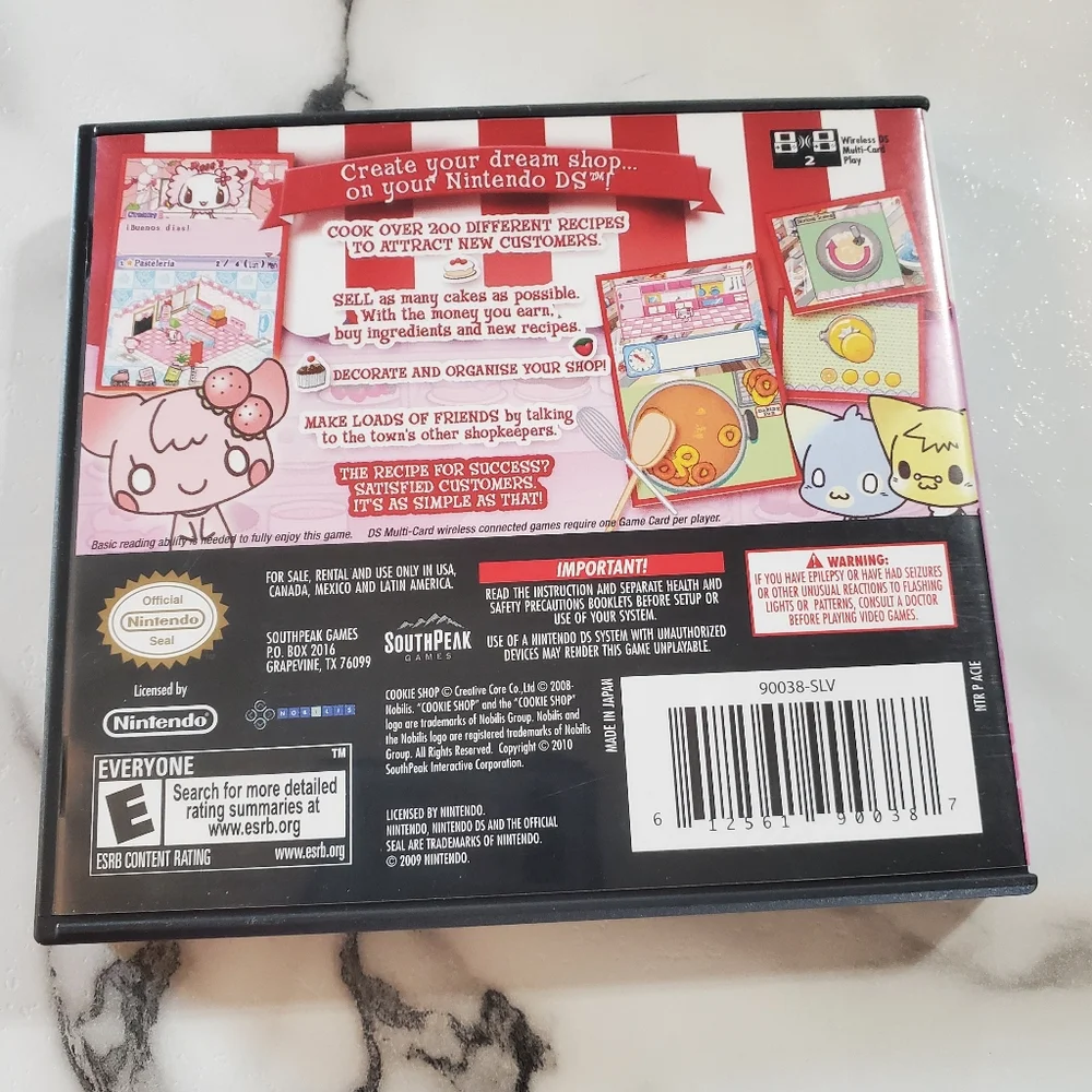 Nintendo cookie shop